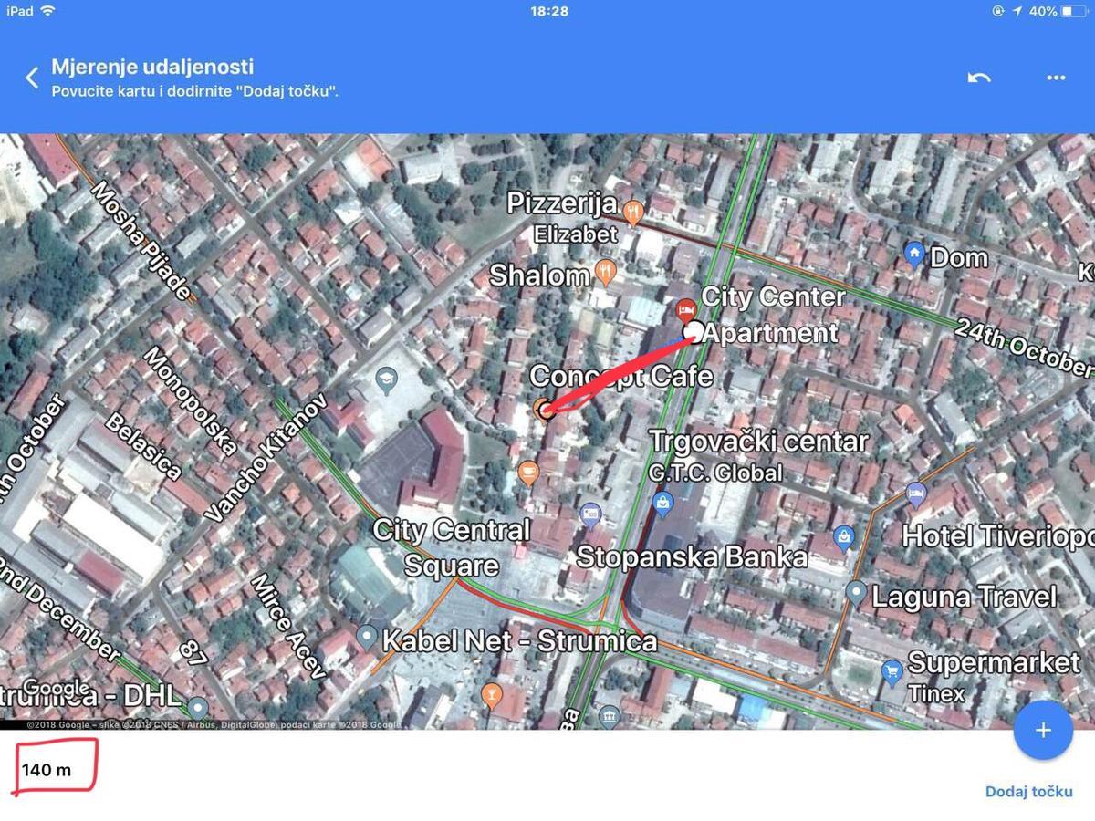 City Center Apartments Strumica Zewnętrze zdjęcie